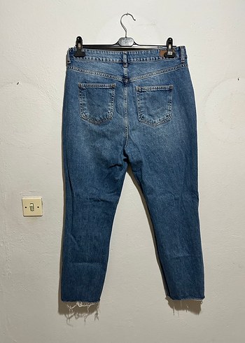 44 Beden mavi Renk Mavi Kadın Denim Regular Fit Jean