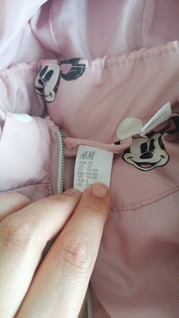18-24 Ay Beden H&M kız çocuk mont