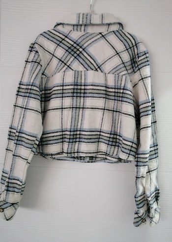 Ekose Desenli kız çocuk oduncu gömleği 9/10 yaş - Görsel 3