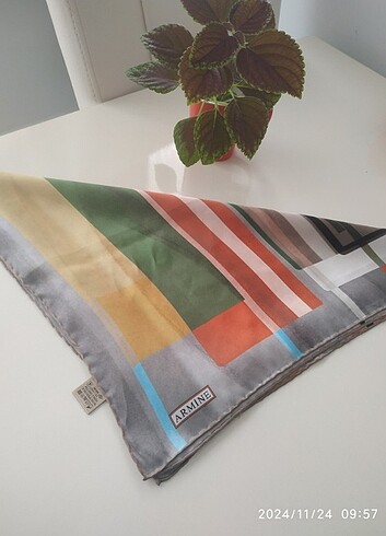 Armine twill ipek eşarp 