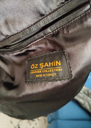 Siyah Erkek Deri Biker Ceket, Normal Boy - Görsel 9