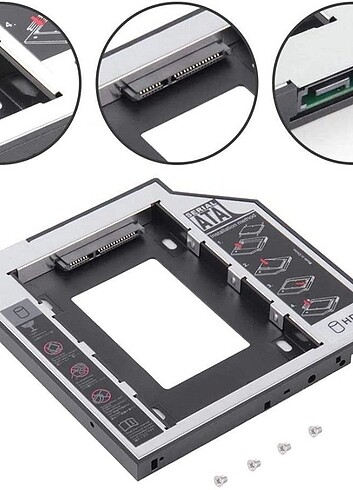 Beden Renk Hdd Ssd Kutusu 9.5 mm. (İkinci Hdd Kutusu)