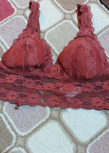 LC Waikiki Bordo Dantel Detaylı Bohem Bralet