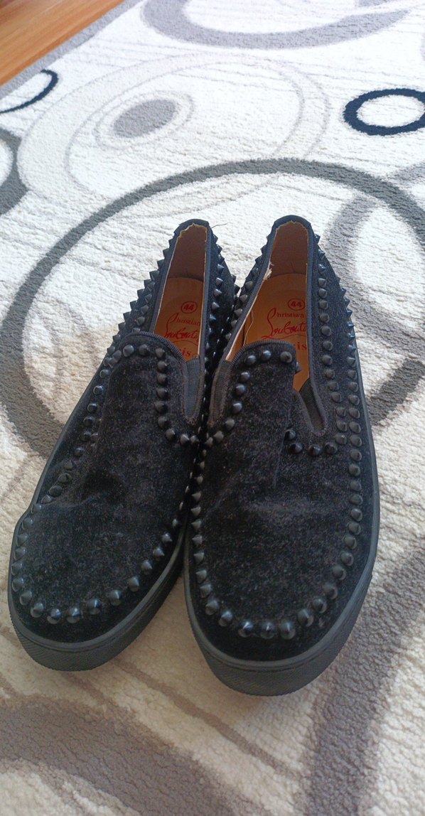 Düğmeli Siyah Süet Erkek Espadril - Görsel 2