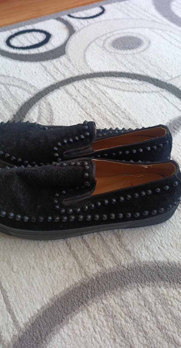 Düğmeli Siyah Süet Erkek Espadril - Görsel 3