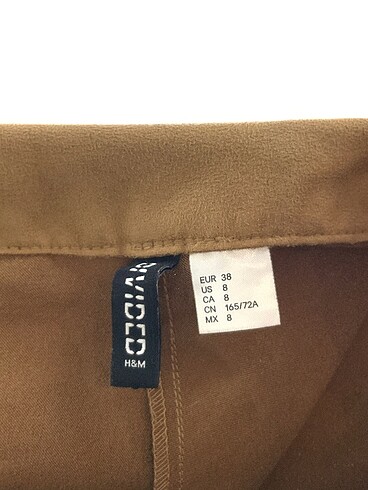 38 Beden kahverengi Renk H&M Mini Şort %70 İndirimli.