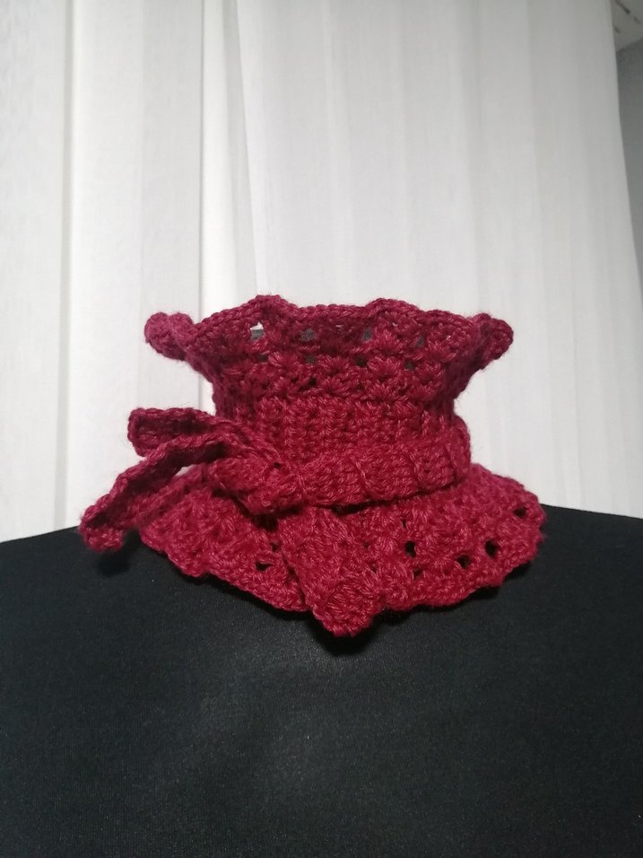 Örgü boyunluk atkı Eldiven 2li takım - Görsel 2