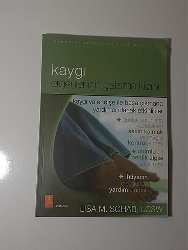 Kaygı ergenler için çalışma kitabı