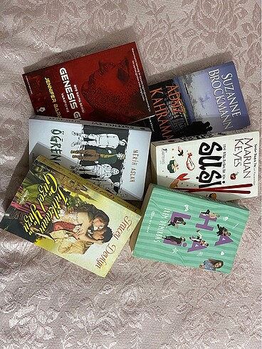 6 adet kitap