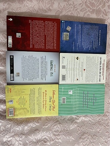  Beden 6 adet kitap