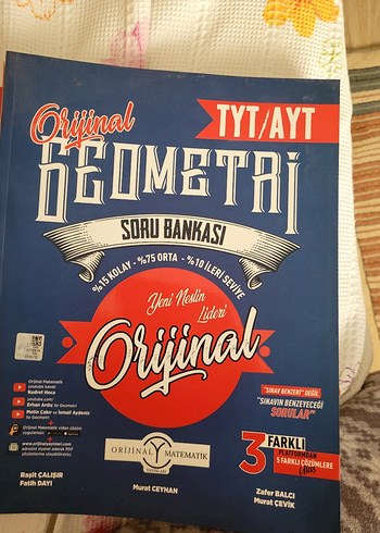 TYT/AYT Orijinal Geometri Soru Bankası