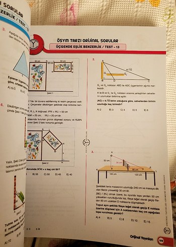 Beden Renk TYT/AYT Orijinal Geometri Soru Bankası
