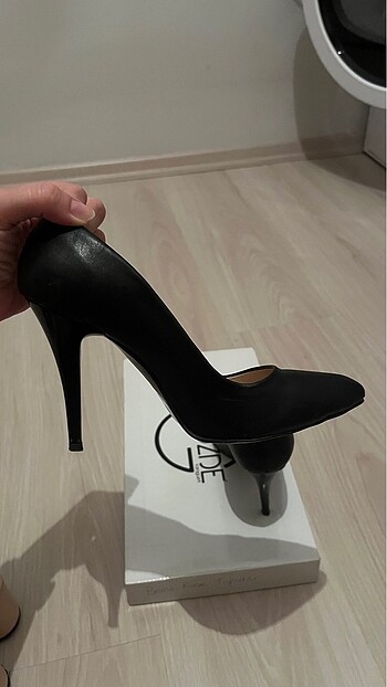 38 Beden siyah Renk Siyah Stiletto