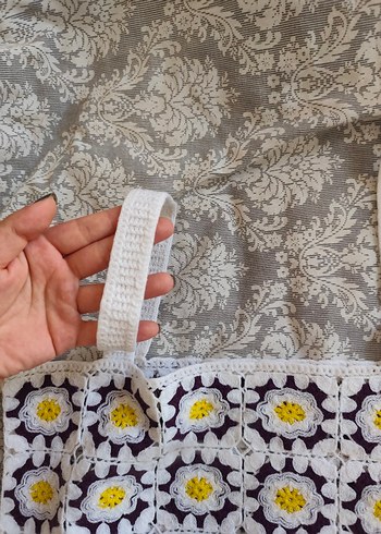 Diğer Nakışlı Dantel Detaylı Bohem Kadın Crop