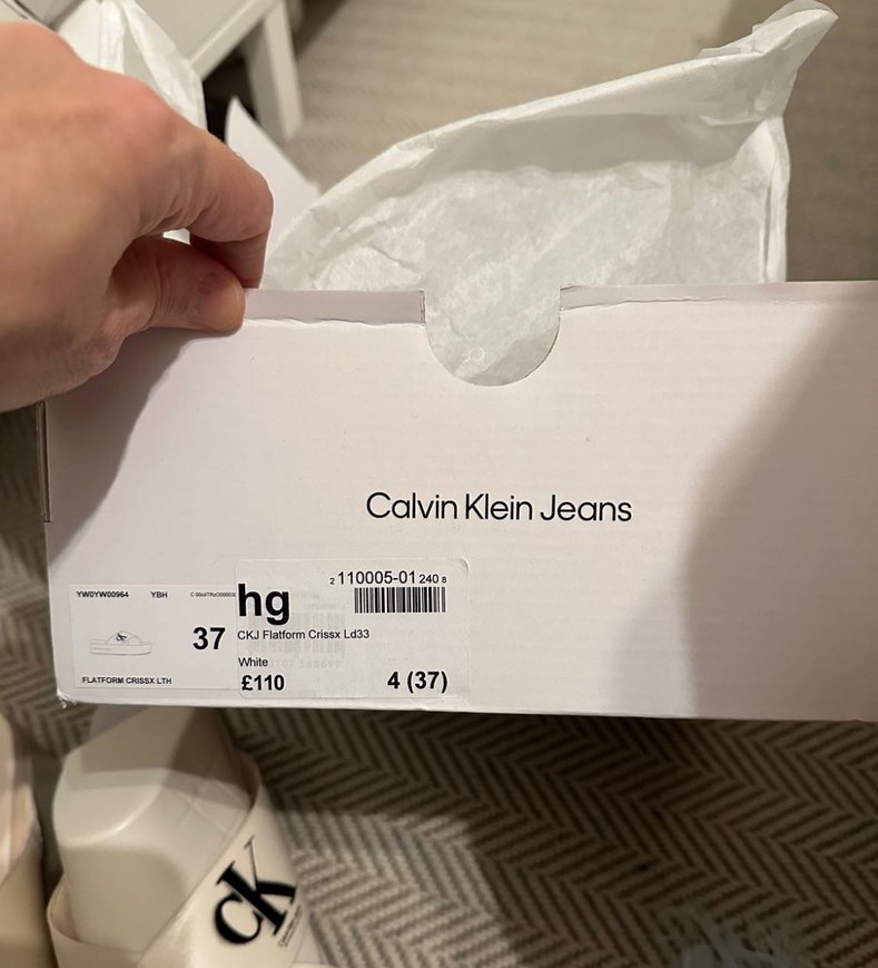 Beyaz Kalın Tabanlı Kadın Terlik - Görsel 5