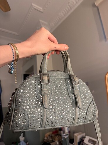  Beden zara viral kot taşlı çanta
