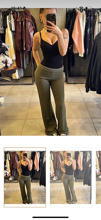 beli katlamalı bol paça rahat pantolon