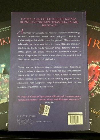 Sırlar, Karanlıklar, Gölgeler Roman Seti