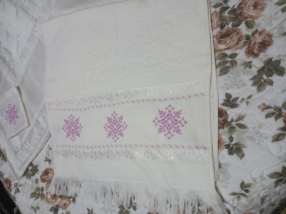 kaneviçeli seccade seti - Görsel 5