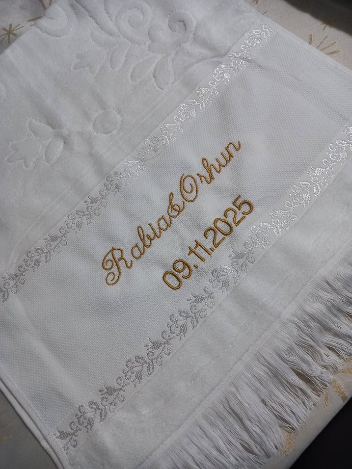 kişiye Özel isimli havlu - Görsel 4