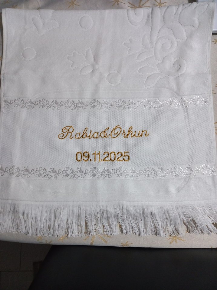 kişiye Özel isimli havlu - Görsel 3