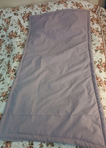 Dantel Detaylı Gri seccade - Görsel 5