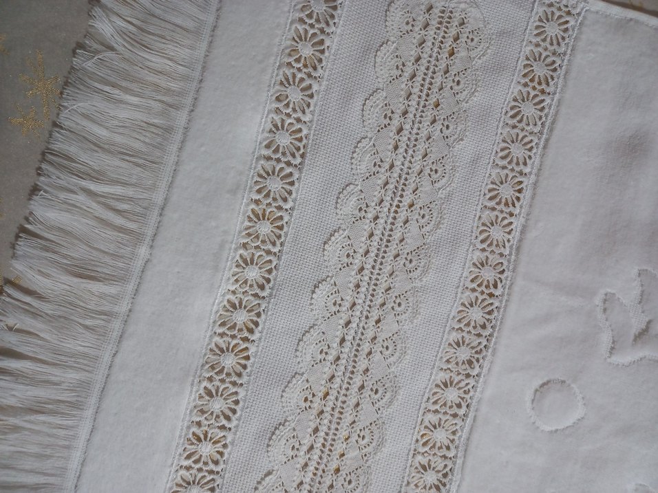 dantel ve kolberli havlu 50×90 - Görsel 2