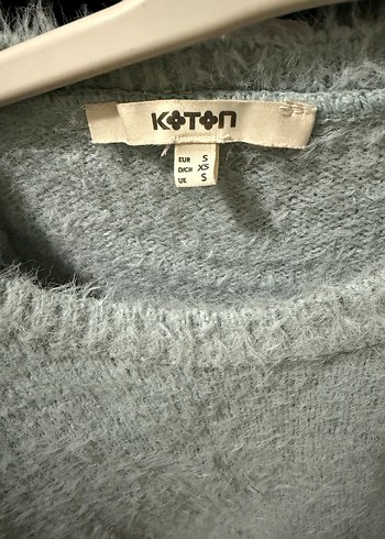 Gri Kısa Kollu Örgü Kadın Kazak - Görsel 3