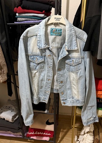 Kadın Denim Kot Çeket - Görsel 3