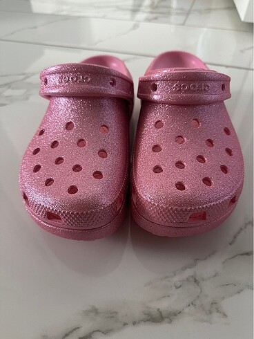 Glitter crocs