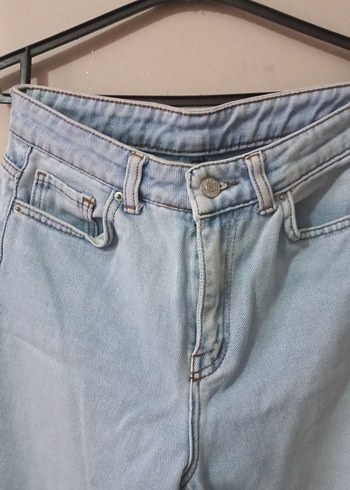 Diğer Mavi Pastel Kadın Denim Jean