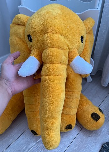 Sarı Peluş Fil Oyuncak - Görsel 2