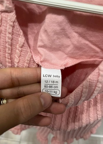 Pembe Örgü Kız Bebek Tulum - Görsel 4