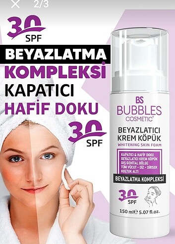  Beden Leke açıcı krem 
