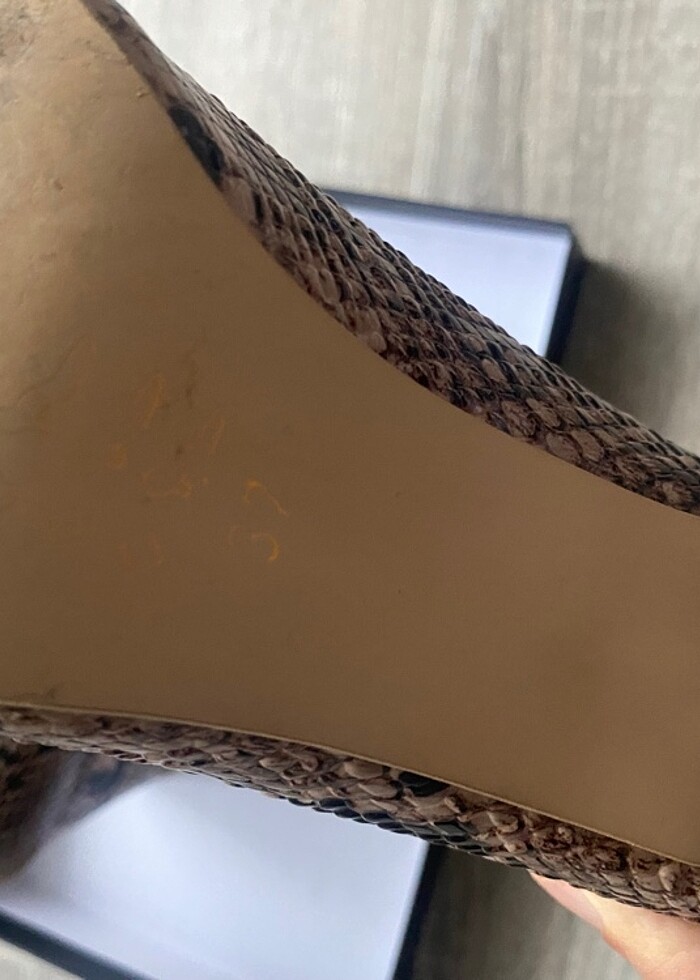 Kalın topuklu Ayakkabı - Görsel 5