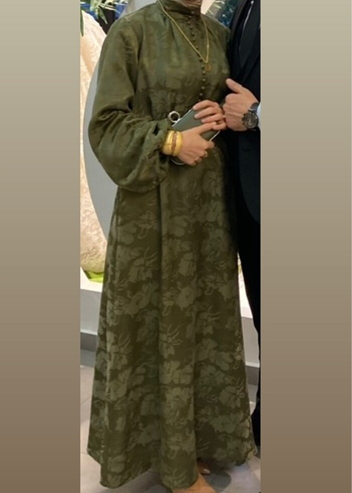 Qras marka şık elbise - Görsel 2