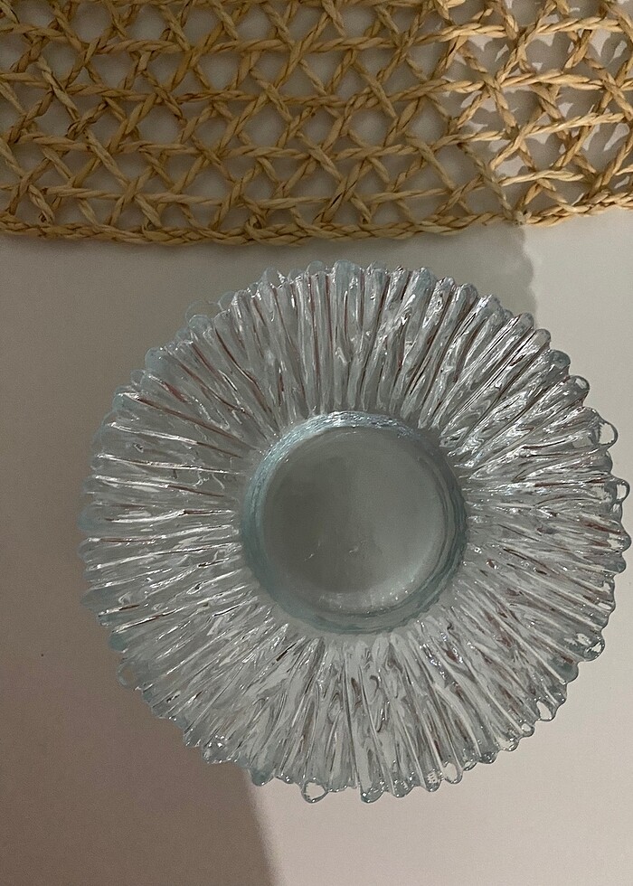 Cam pasta tabağı ve çay tabağı - Görsel 3