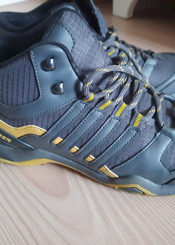 füme sarı Erkek Outdoor trekking bot - Görsel 2