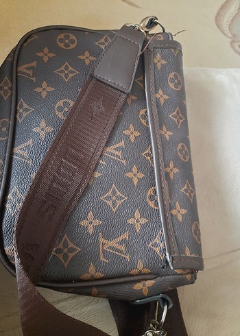 Kahverengi Baskılı kadın Omuz Çantası - Görsel 3