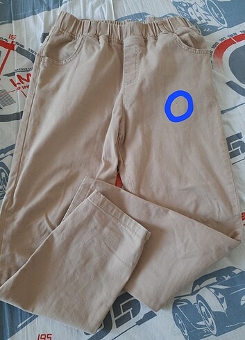 Erkek çocuk bej renk pantolon - Görsel 4