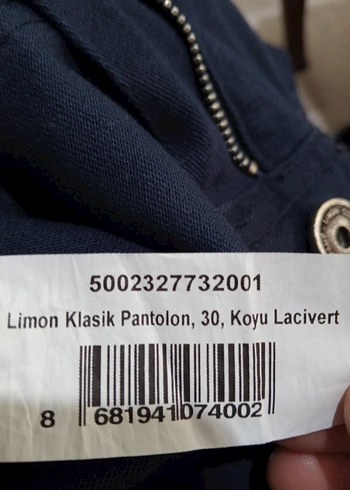 Limon Company erkek klasik pantolon - Görsel 7
