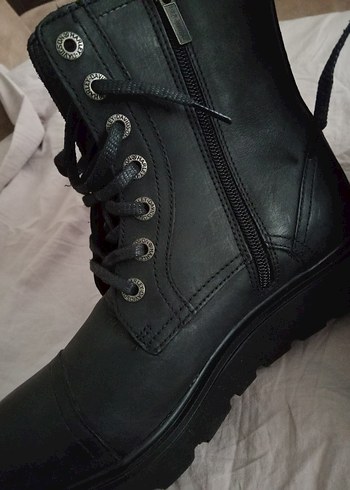 Orjinal Harley Davidson kadın deri bot - Görsel 7