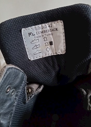 Lumberjack erkek deri bot - Görsel 6