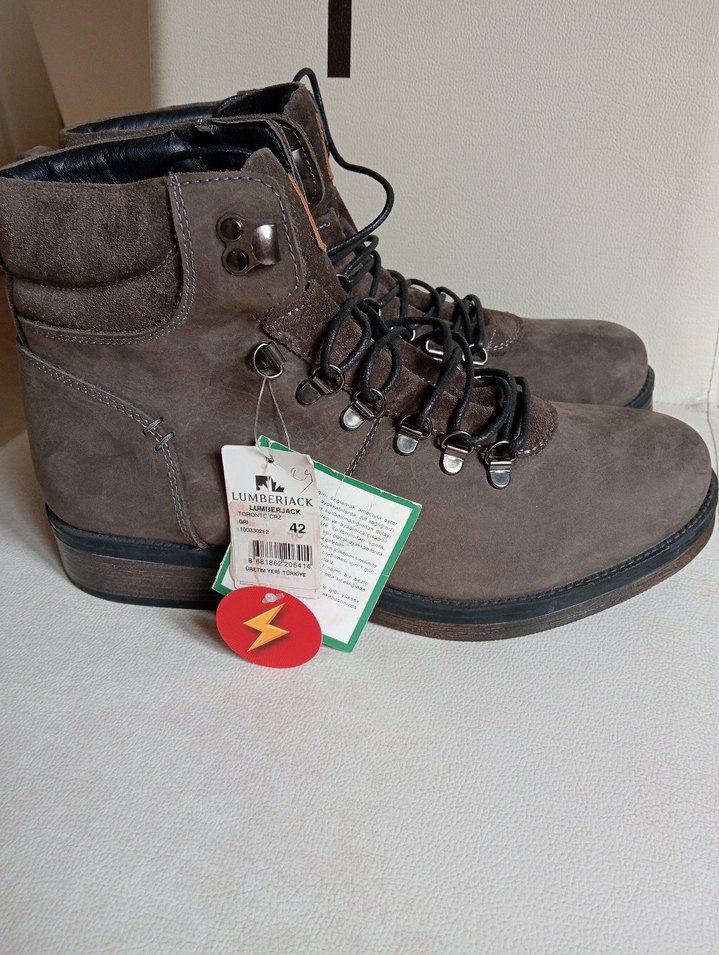 Lumberjack erkek deri bot - Görsel 4