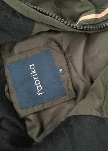 Fabrika kürk detaylı diz üstü mont - Görsel 10