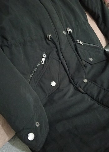 Only kapşonlu erkek parka - Görsel 6