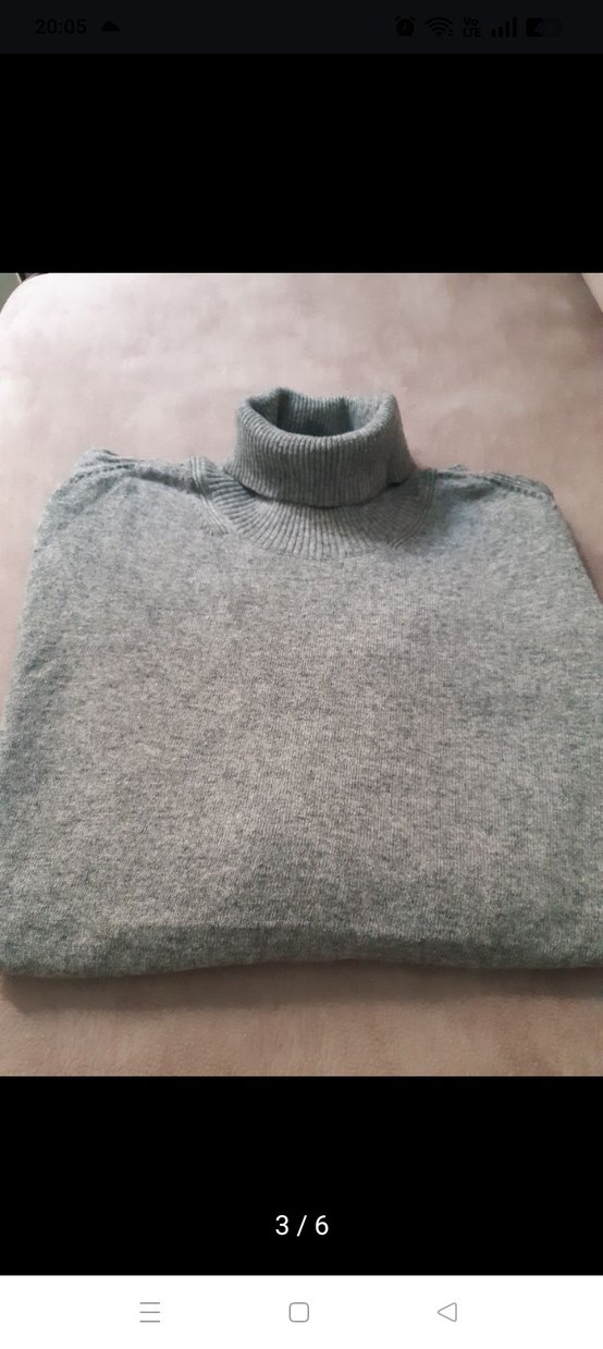 Vakko erkek yünlü kazak - Görsel 5