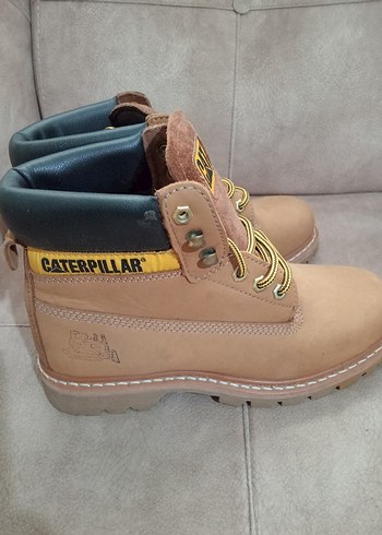 Cat Caterpillar  Erkek deri Outdoor Bot taba rengi - Görsel 2