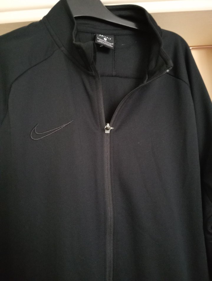 Nike Siyah Fermuarlı Erkek Sweatshirt - Görsel 2