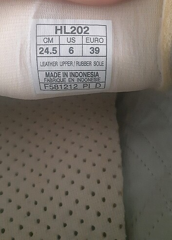 39 Beden Onitsuka tiger kadin deri ayakkabi Orjinal